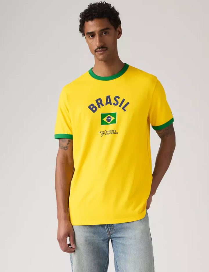 Brasil Heritage Ringer Tee