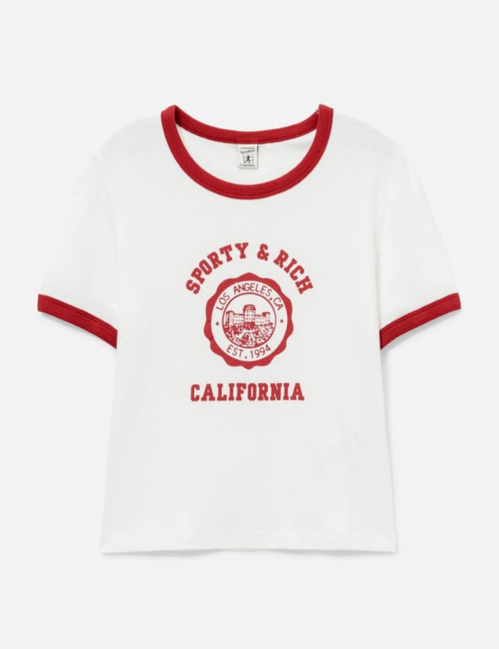 California Country Club Ringer Tee