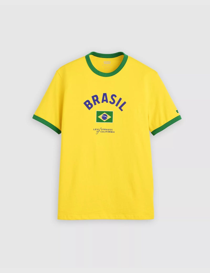 Brasil Heritage Ringer Tee
