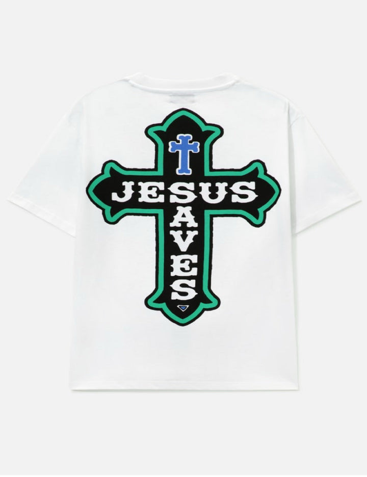 "JESUS vs. MAYHEM " Tee