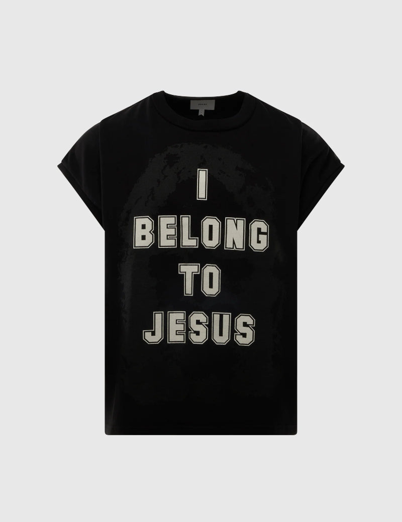 RHUDE "I Belong To Jesus" Cutoff  Tee
