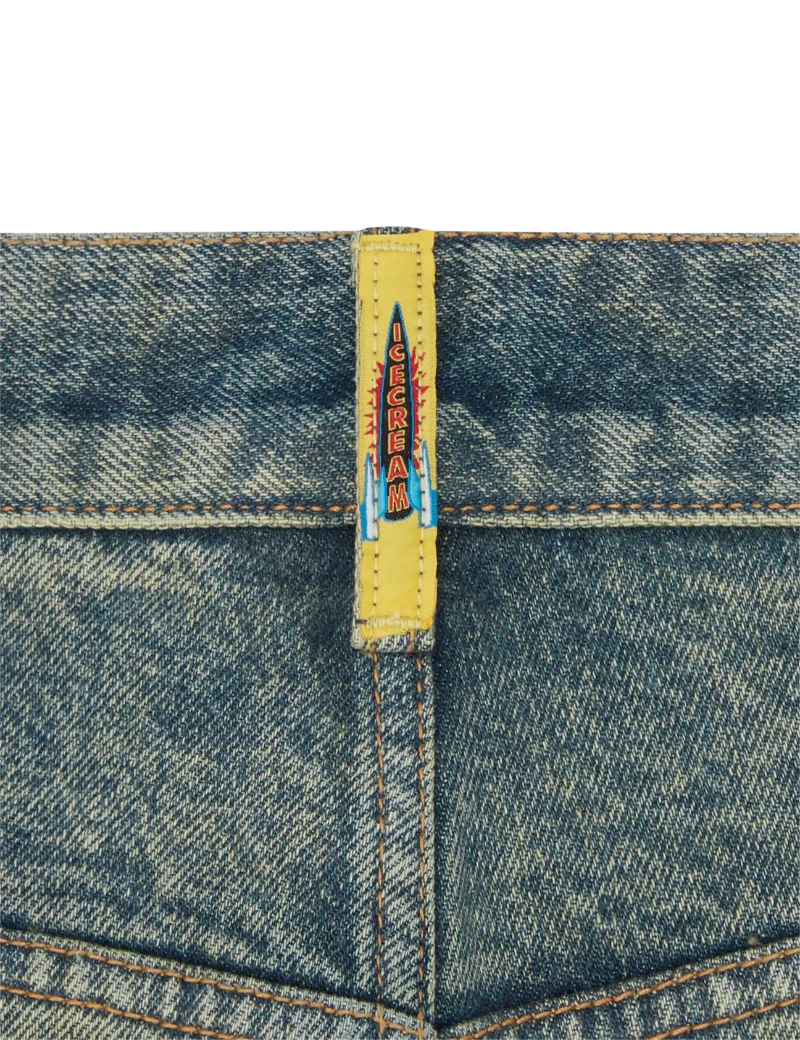 RUNNING DOG DENIM SHORTS