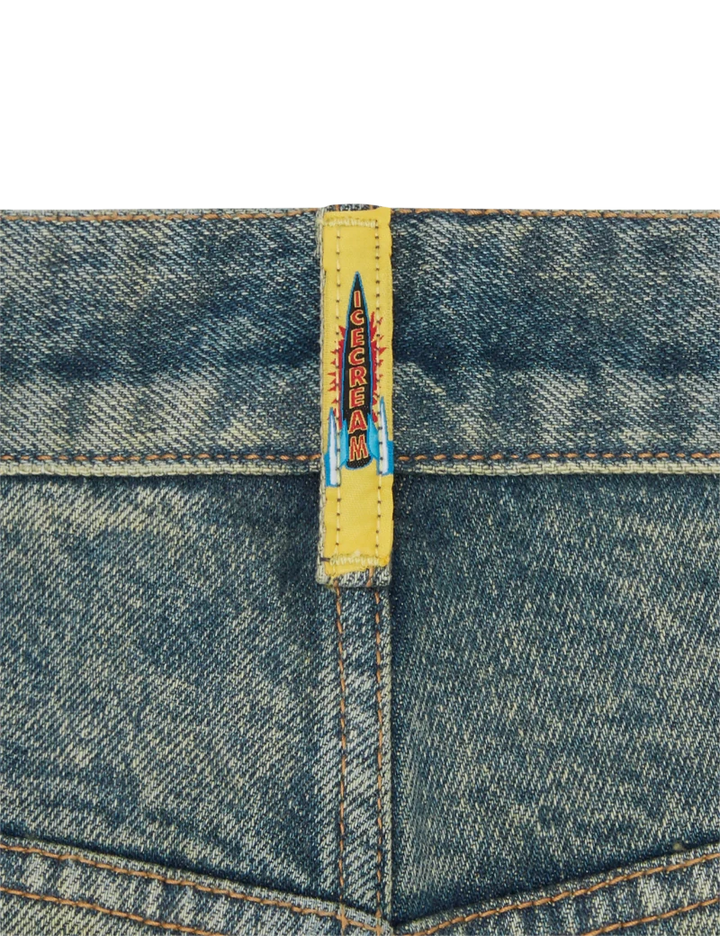 RUNNING DOG DENIM SHORTS