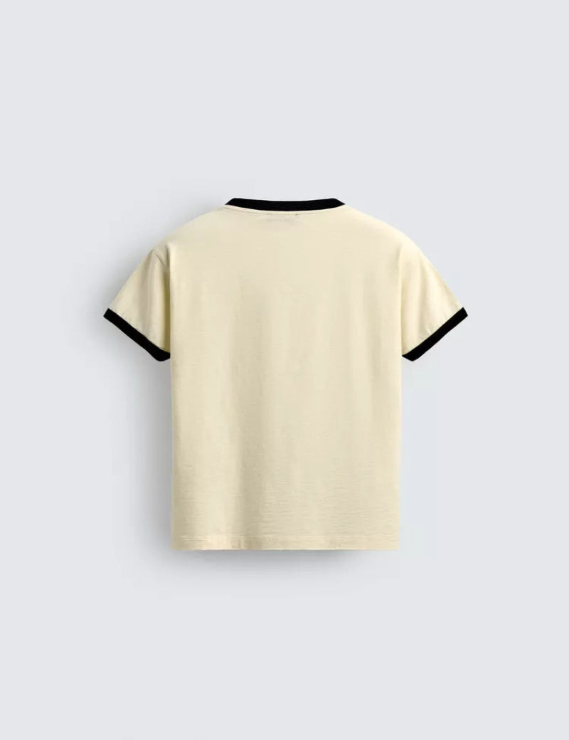 "Everything Beats For Something" Ringer Tee