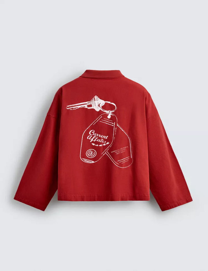 Keyring Print Polo Shirt