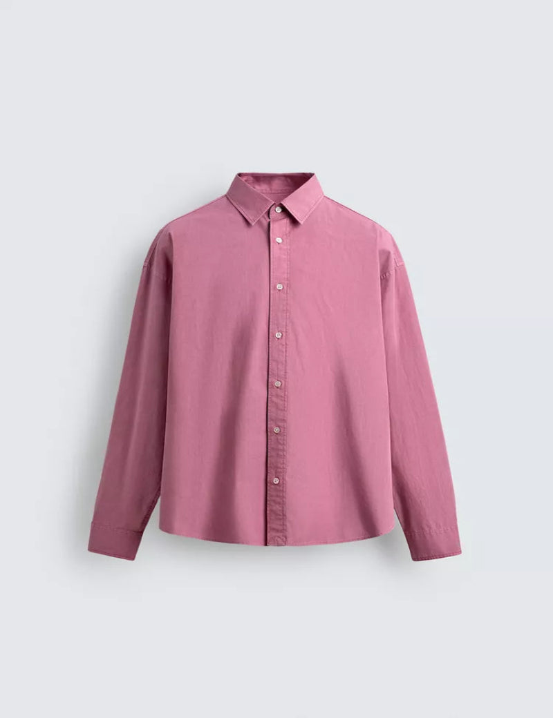 Washed cotton regular Fit Shirt