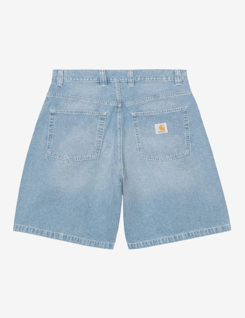 "LANDON" LIGHT WASH DENIM SHORTS
