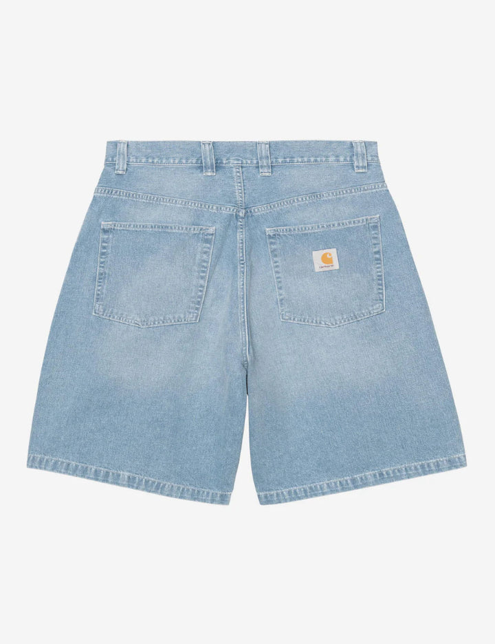 "LANDON" LIGHT WASH DENIM SHORTS