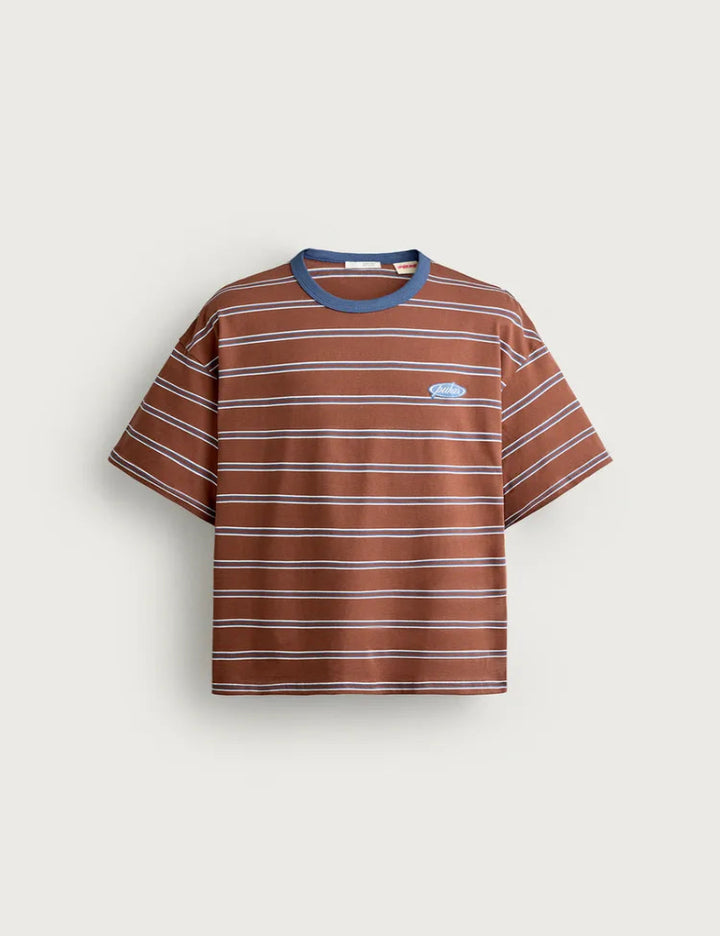 PUKAS "STRIPED RETRO RINGER" TEE