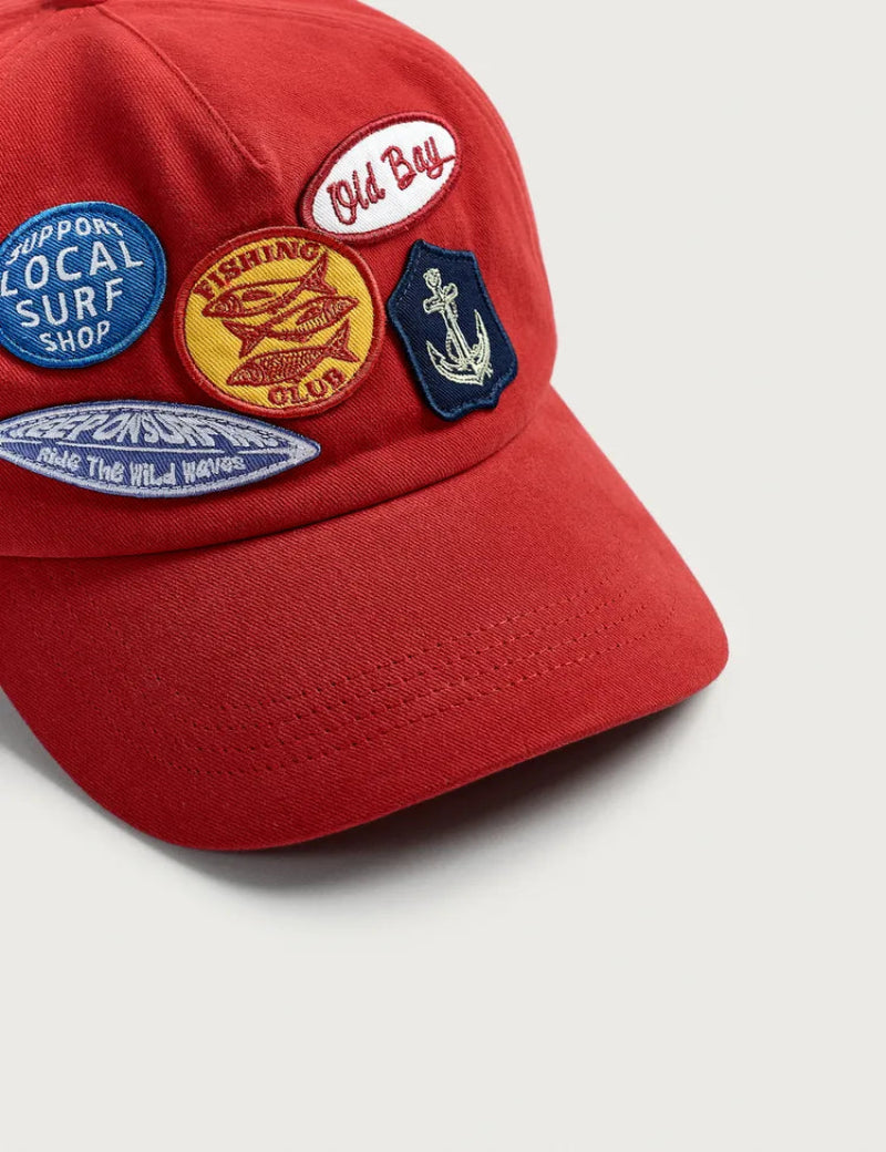 CONTRASTING PATCH CAP