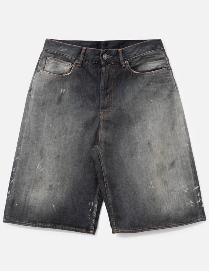 Loose Fit Denim Shorts