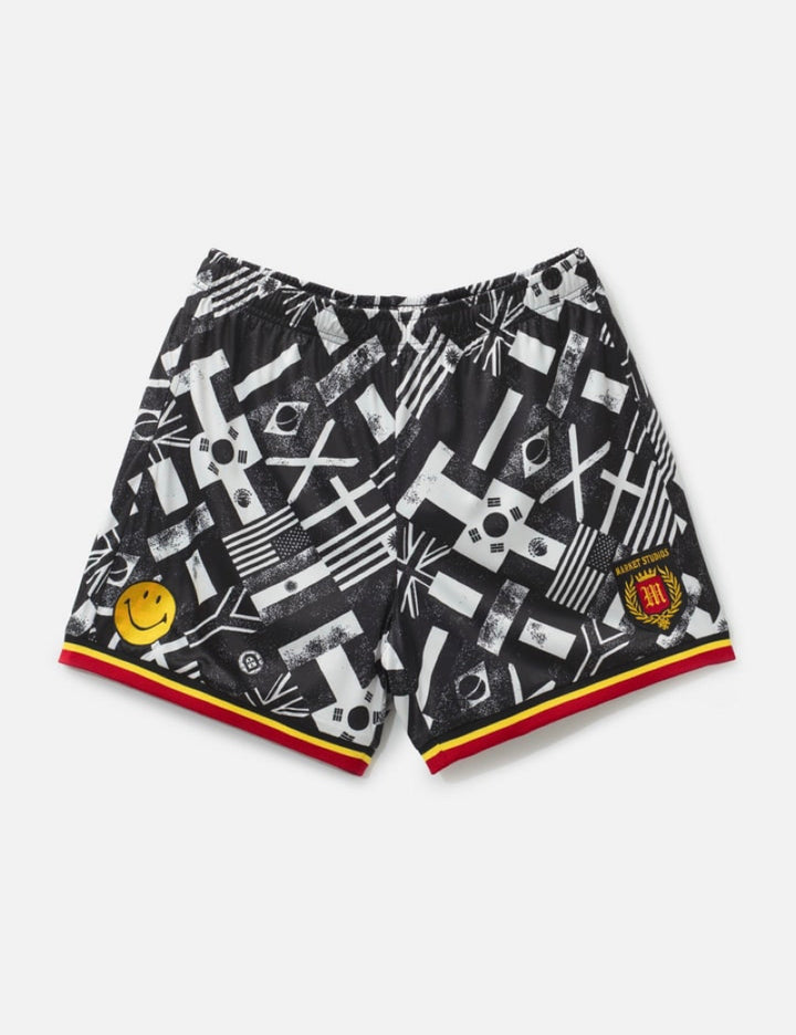 Smiley International Flags soccer Jersey Short