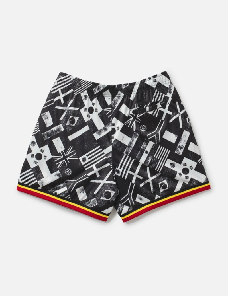 Smiley International Flags soccer Jersey Short