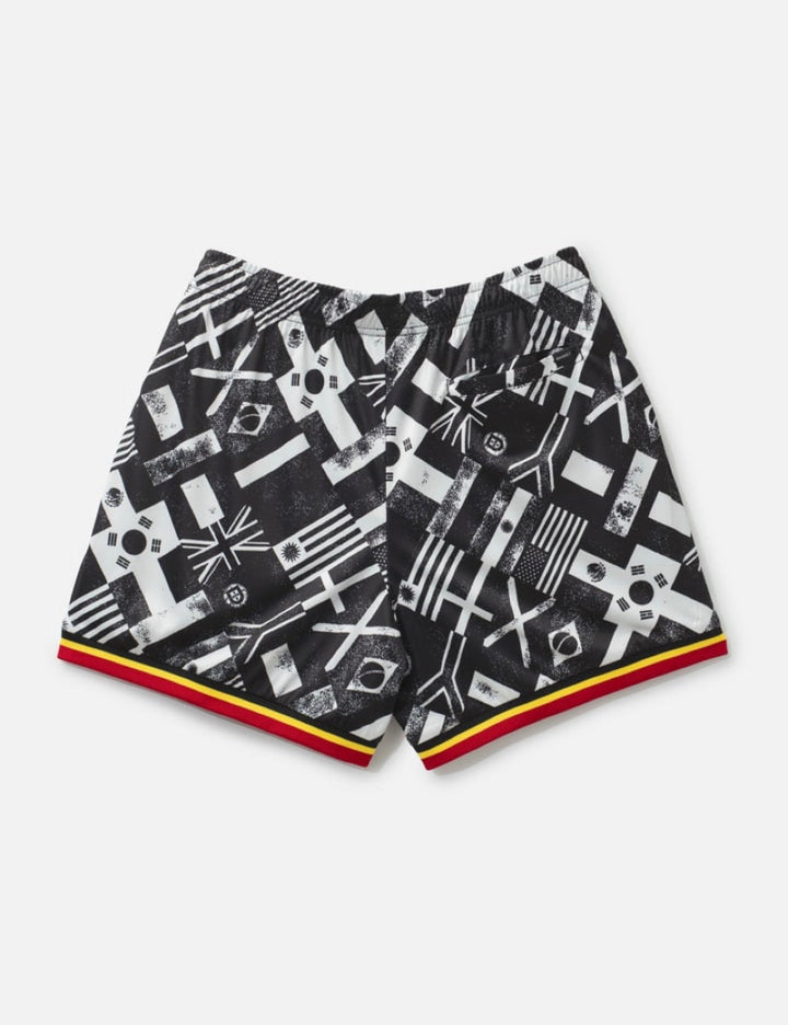 Smiley International Flags soccer Jersey Short