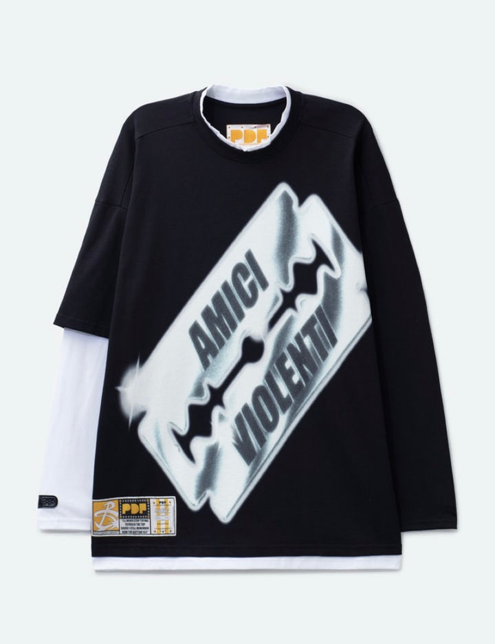 Amici Violenti: Double-Layer Tee