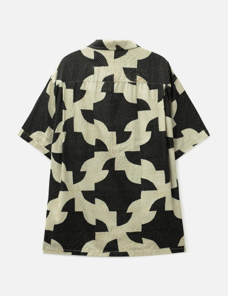Rayon Polka Dot Bowling Shirt