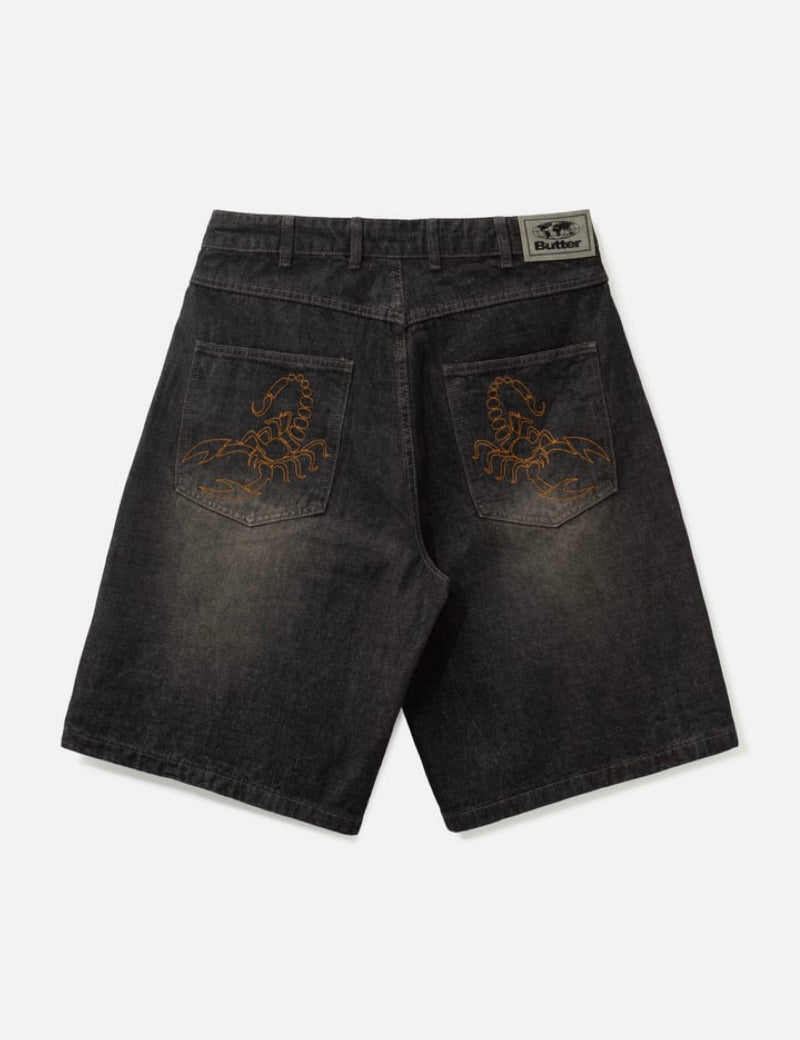 Scorpion Denim Shorts