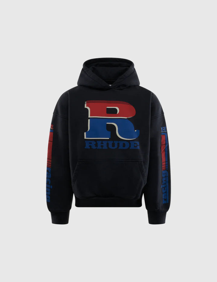Split Petrol Logo Hoodie