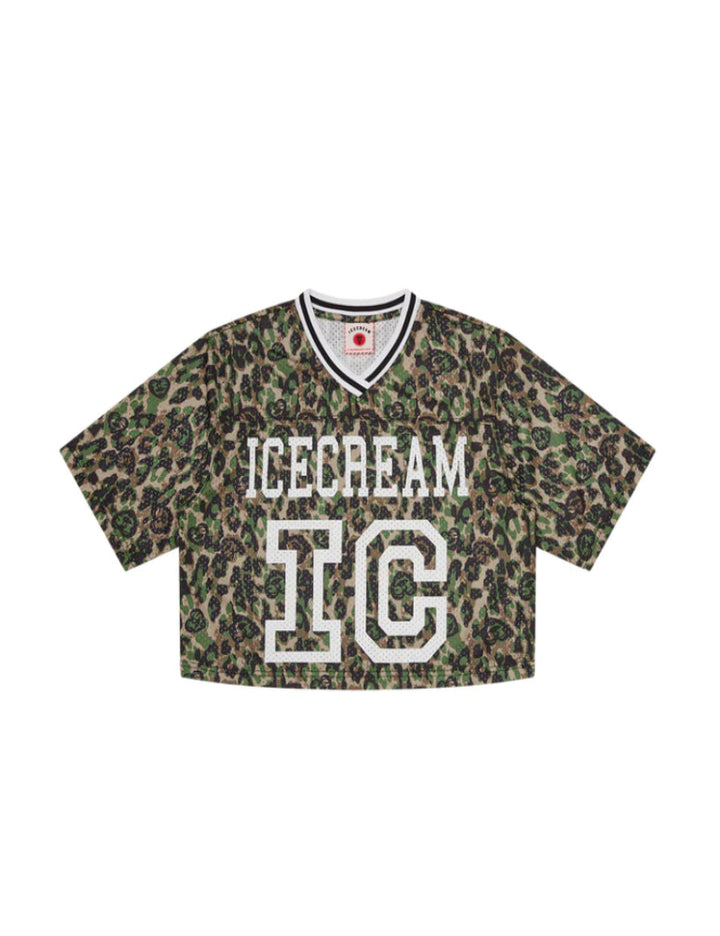 Camo Mesh Baseball Jersey