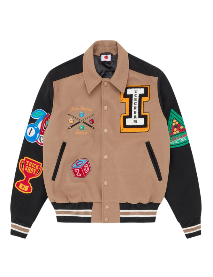 ICECREAM: "Trick Shot" Varsity Jacket