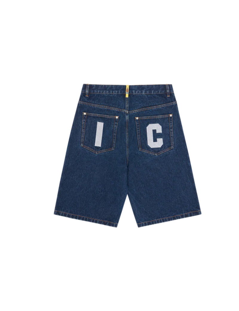 Running Dog Denim Shorts