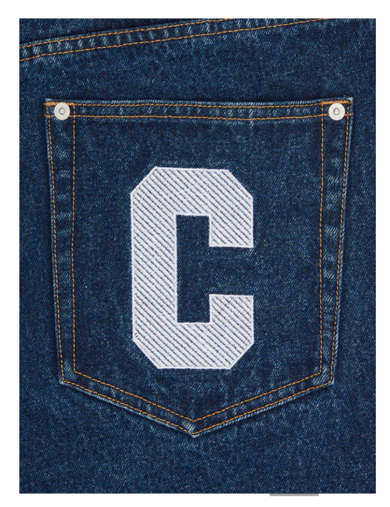 Running Dog Denim Shorts
