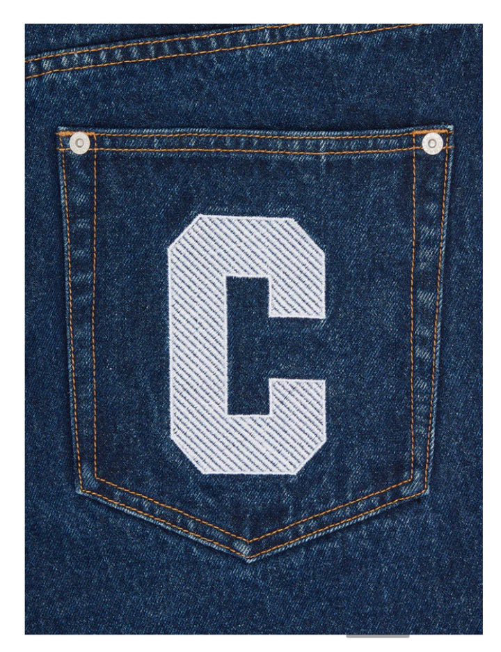 Running Dog Denim Shorts