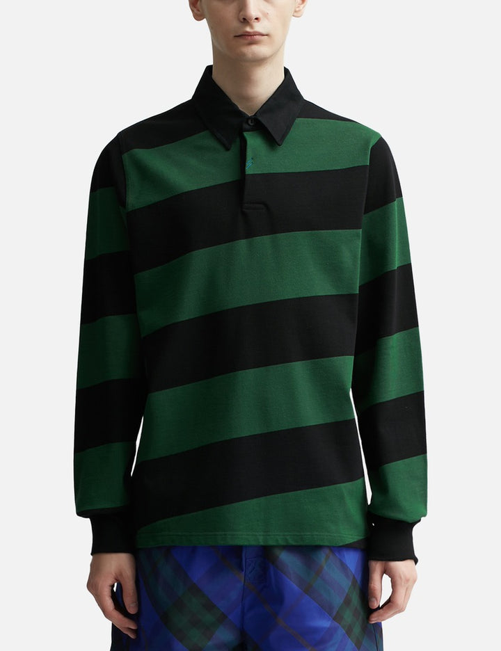 Cotton Stripe Polo