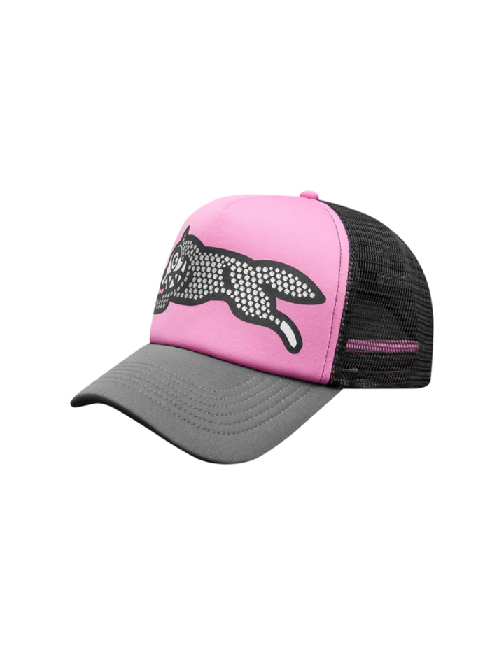 Running Dog Halftone Trucker Cap