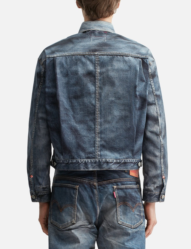 Levi’s x Junya Watanabe x BerBerjin Inked Printed Jacket.