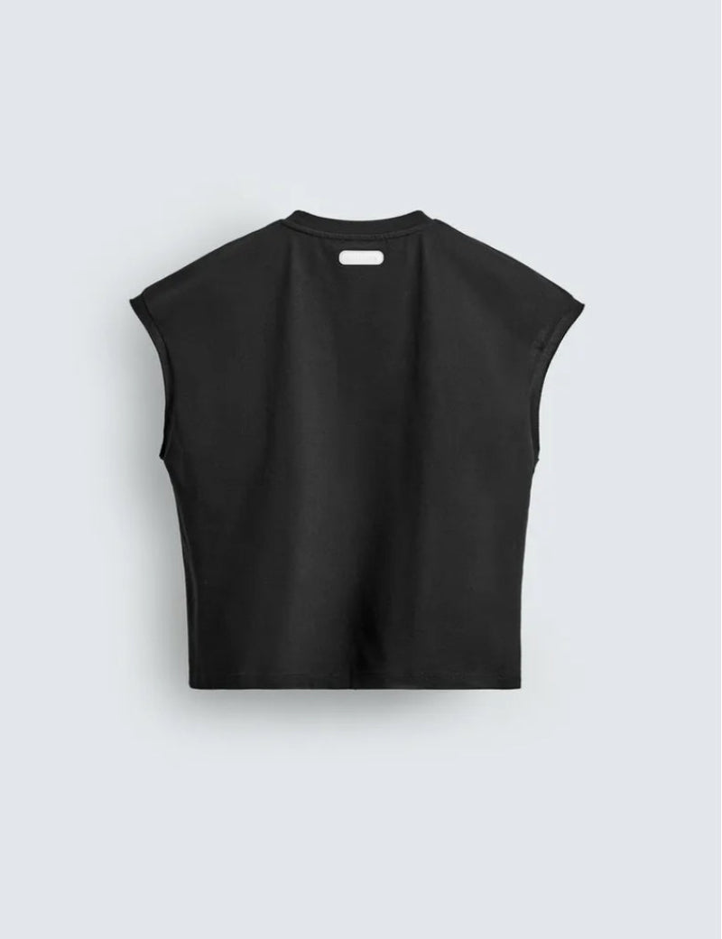 Relaxed Fit Textured Tank Top
