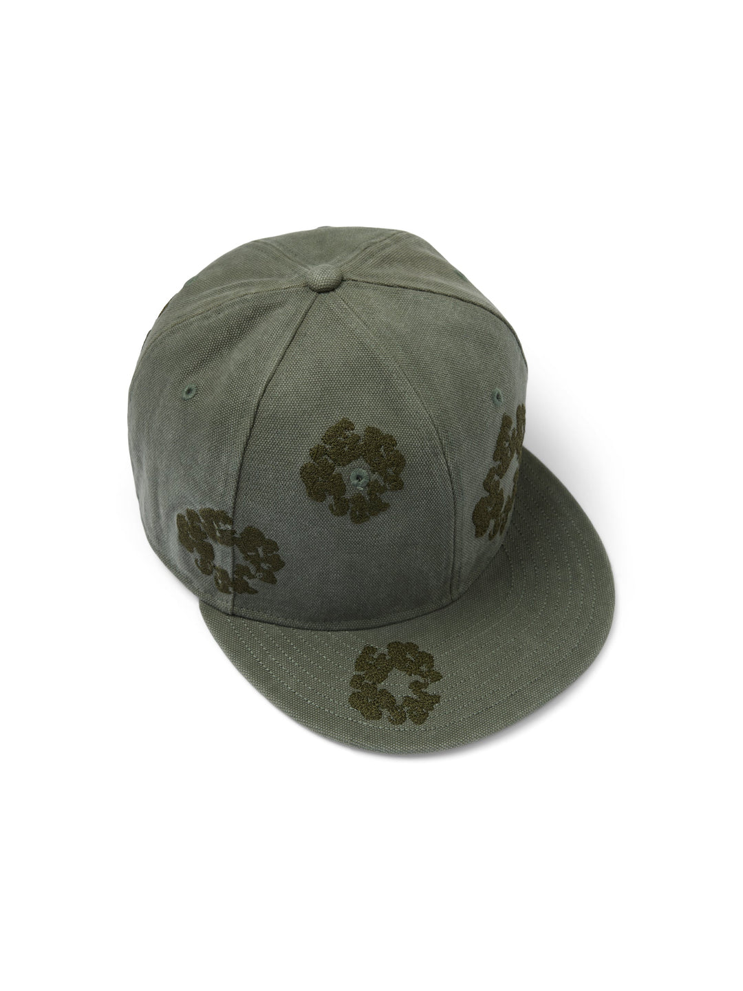 New Era Mono Wreath Canvas Fitted